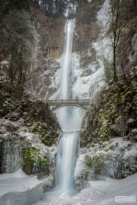 Oregon Landscape Photography of Multnomah Falls