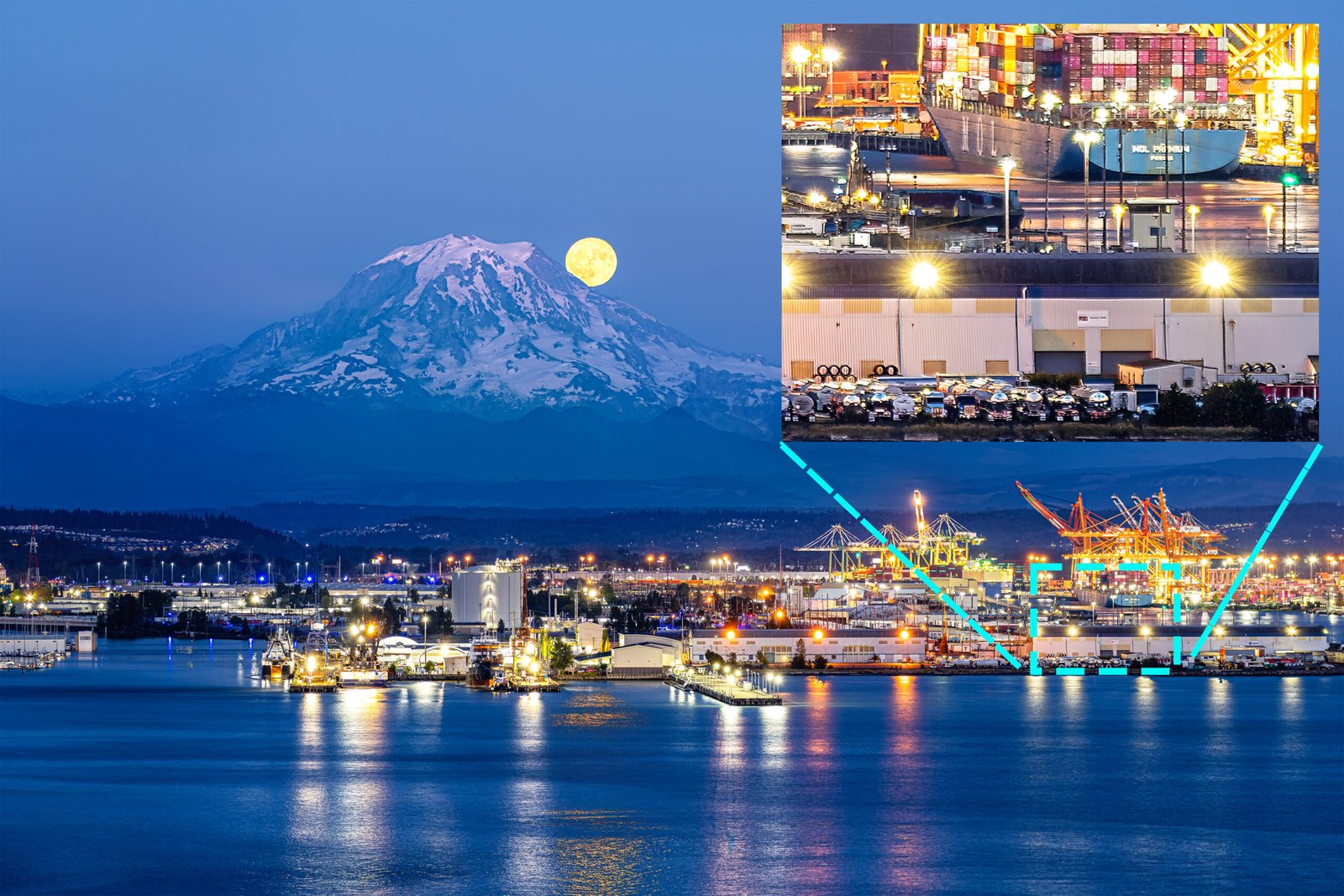 Landscape Art Print Detail Close-up