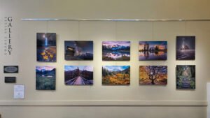 Annette Stiers Jones photography gallery display